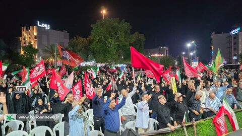 آلبوم تصویری سخنرانی مدیرعامل کانون در تجمع شبانه مردمی بوشهر