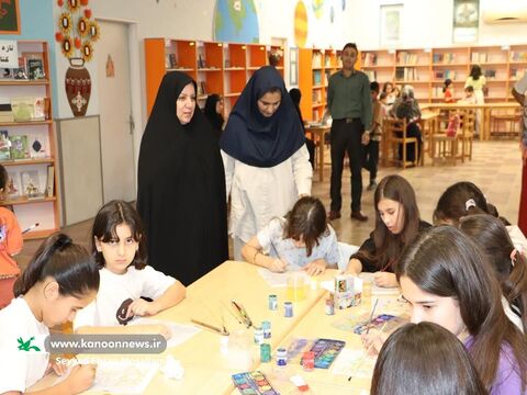 تابستان و حضور پرشور اعضا در مراکز فرهنگی هنری کانون گلستان