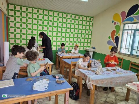 تابستان و حضور پرشور اعضا در مراکز فرهنگی هنری کانون گلستان