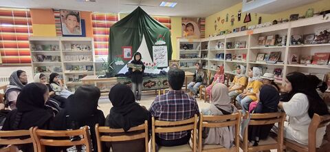چند نما از ویژه‌برنامه‌های روایت‌گری عاشورایی در مراکزفرهنگی‌هنری کانون قزوین
