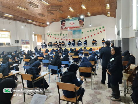 آلبوم تصویری بازدید مدیرعامل کانون پرورش فکری از حوزه های برگزاری آزمون نهایی بوشهر