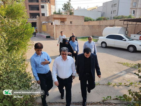 آلبوم تصویری بازدید مدیرعامل کانون پرورش فکری از حوزه های برگزاری آزمون نهایی بوشهر