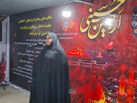 افتتاح موکب حضرت قاسم (ع) کانون پرورش فکری استان ایلام در پایانه مرزی مهران