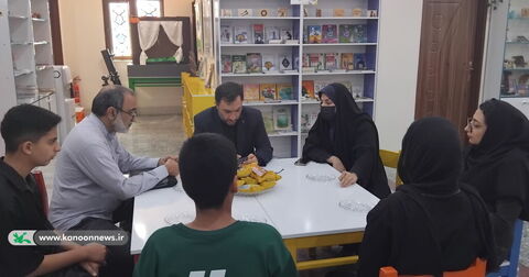 بازدید مدیرعامل کانون از مراکز کانون استان بوشهر