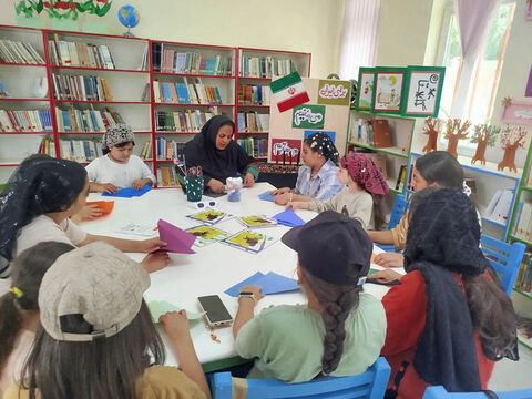 شور و نشاط تابستانی در کارگاه‌های مرکز فرهنگی هنری کانون نمین