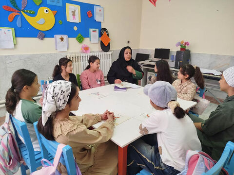 شور و نشاط تابستانی در کارگاه‌های مرکز فرهنگی هنری کانون نمین