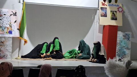 چند نما از ویژه‌برنامه‌های روایت‌گری عاشورایی در مراکزفرهنگی‌هنری کانون قزوین