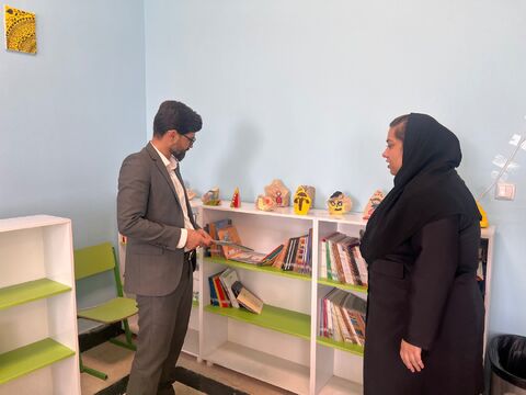 بازدید مدیرکل از مرکز فرهنگی هنری آشخانه