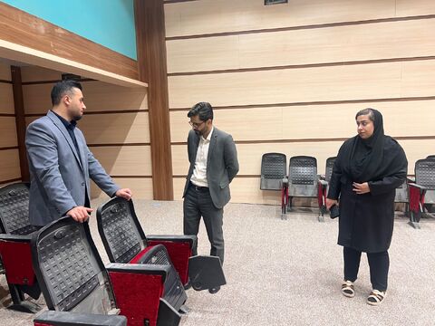 بازدید مدیرکل از مرکز فرهنگی هنری آشخانه