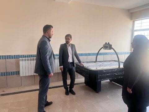 بازدید مدیرکل از مرکز فرهنگی هنری آشخانه