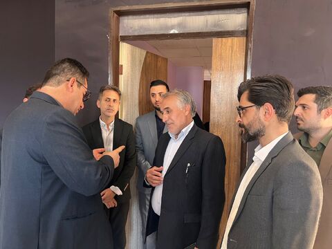 نشست مشترک مسئولان استانی با فرماندار سملقان