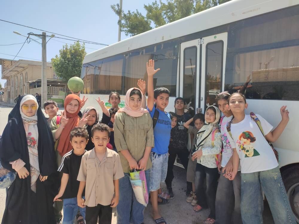 روایت کتاب و رنگ در روستای ابراهیمآباد میامی