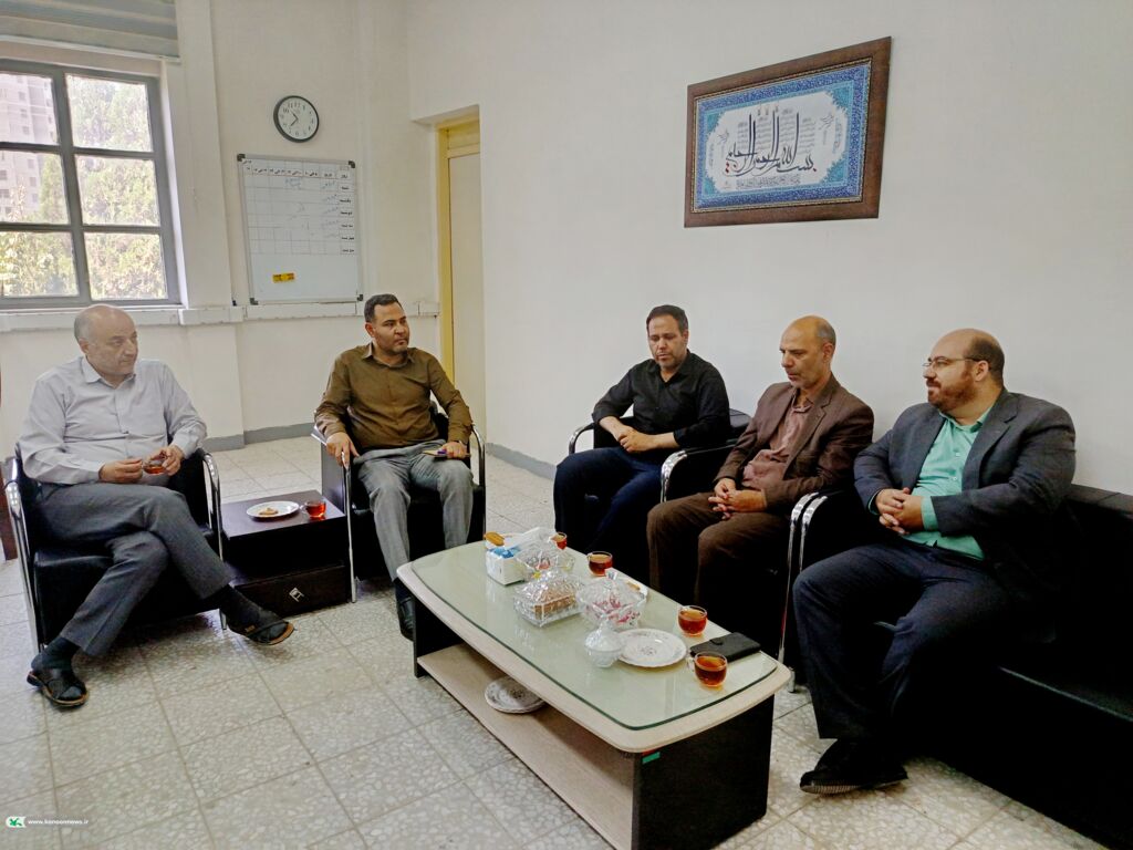 دیدار مدیرکل_مرکزی توسعه تعاملات علمی و فرهنگی کانون استان مرکزی با دانشگاه پیامنور