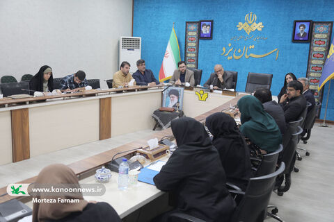 کاروان کانون و فعالان حوزه قصه‌گویی به صدا و سیمای یزد