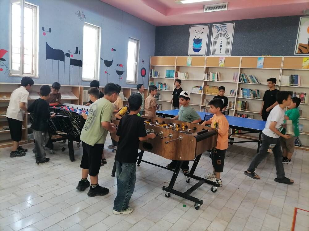 تابستان مهارتی پسران در کانون شاهرود