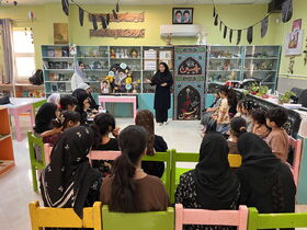 «روایت‌گری عاشورایی» در مراکز کانون استان بوشهر به روایت تصویر