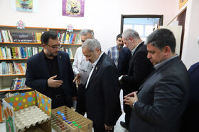 وزیر آموزش و پرورش از مرکز فرهنگی‌هنری  شماره یک  کانون کوثر  اردبیل بازدید کرد