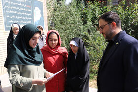 بازدید وزیر آموزش و پرورش و مدیرعامل کانون از مراکز استان اردبیل