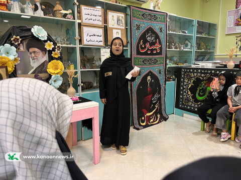 «روایت‌گری عاشورایی» در مراکز کانون استان بوشهر به روایت تصویر