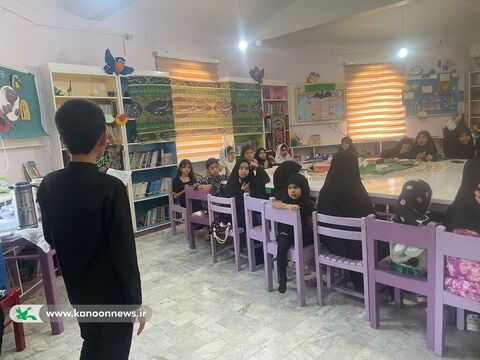 «روایت‌گری عاشورایی» در مراکز کانون استان بوشهر به روایت تصویر