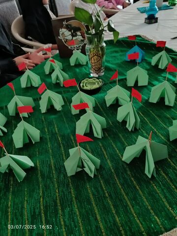 موکب «میهمانان کوچک امام حسین(ع)» به مناسبت اربعین حسینی در مرز تمرچین پیرانشهر