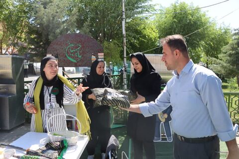 موکب «میهمانان کوچک امام حسین(ع)» به مناسبت اربعین حسینی در مرز تمرچین پیرانشهر
