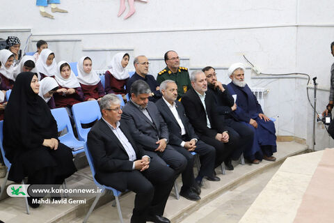 بازدید وزیر آموزش و پرورش و مدیرعامل کانون ار مرکز شماره یک کانون کوثر