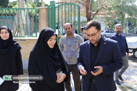 بازدید مدیرعامل کانون از مرکز فرهنگی هنری خلخال استان اردبیل