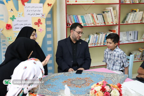 بازدید مدیرعامل کانون از مرکز فرهنگی هنری خلخال استان اردبیل