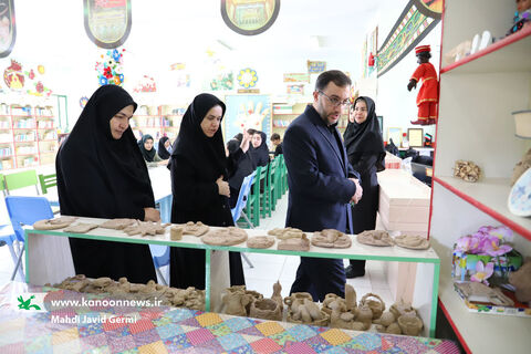 بازدید مدیرعامل کانون از مرکز فرهنگی هنری خلخال استان اردبیل