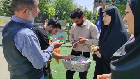 موکب «میهمانان کوچک امام حسین(ع)» به مناسبت اربعین حسینی در مرز تمرچین پیرانشهر