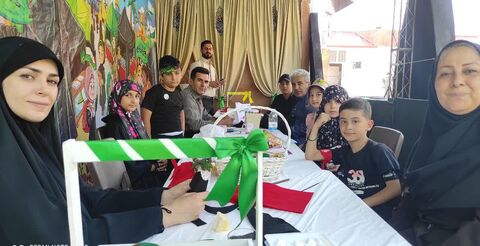 موکب «میهمانان کوچک امام حسین(ع)» به مناسبت اربعین حسینی در مرز تمرچین پیرانشهر