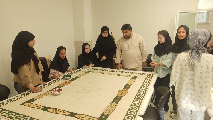 وقتی قلم و رنگ، راوی حماسه عاشورا شدند