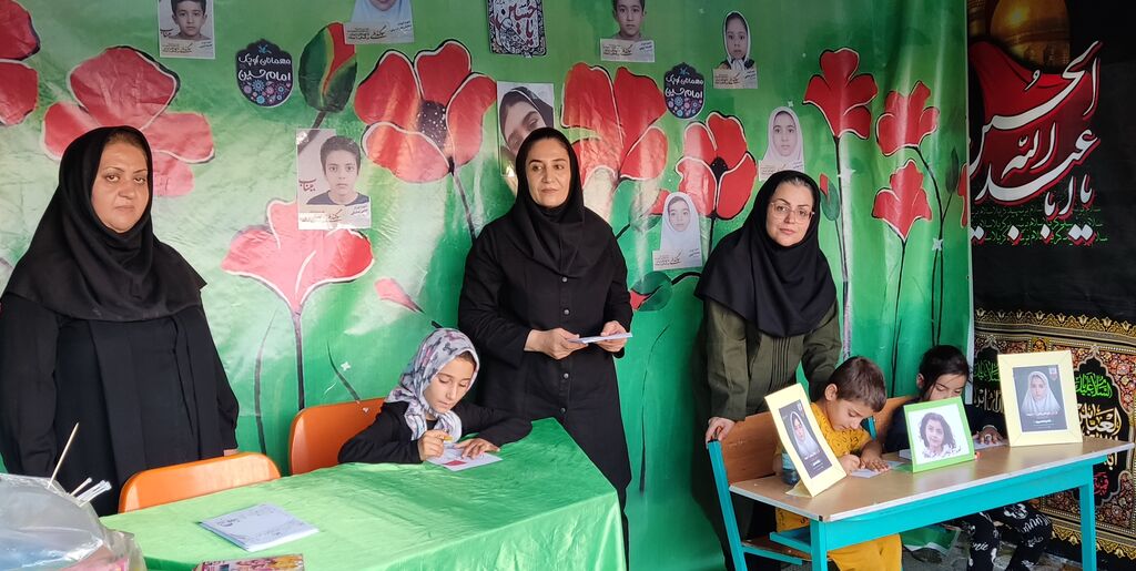 موکب‌های فرهنگی کانون کردستان؛ روایت عاشورا و همدلی برای زائران کوچک امام حسین(ع)