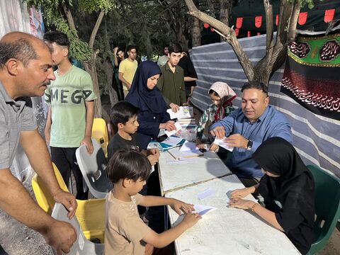 کرمانشاه.  خدمت‌رسانی به زائران