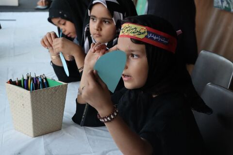 موکب «میهمانان کوچک امام حسین(ع)» به مناسبت اربعین حسینی در مرز تمرچین پیرانشهر