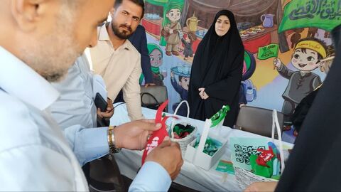 موکب «میهمانان کوچک امام حسین(ع)» به مناسبت اربعین حسینی در مرز تمرچین پیرانشهر