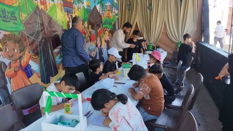 موکب «میهمانان کوچک امام حسین(ع)» به مناسبت اربعین حسینی در مرز تمرچین پیرانشهر