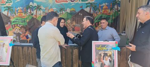 موکب «میهمانان کوچک امام حسین(ع)» به مناسبت اربعین حسینی در مرز تمرچین پیرانشهر