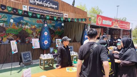 موکب «میهمانان کوچک امام حسین(ع)» به مناسبت اربعین حسینی در مرز تمرچین پیرانشهر