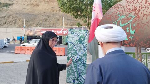 موکب «میهمانان کوچک امام حسین(ع)» به مناسبت اربعین حسینی در مرز تمرچین پیرانشهر