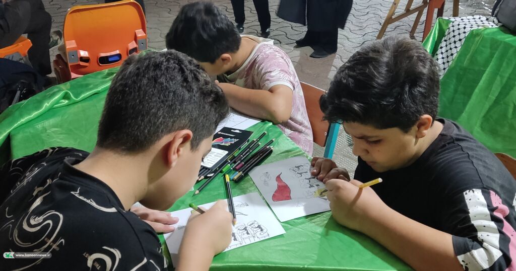 نوجوانان کانون، خادمان کوچک فرهنگ عاشورا؛ «نوجوانمحوری» در موکبهای اربعین استان کردستان