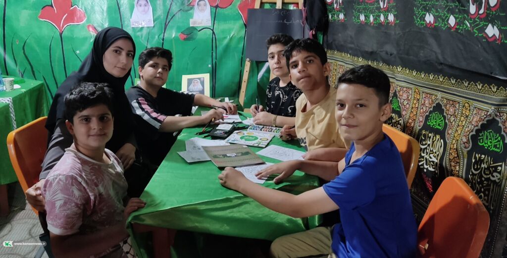 نوجوانان کانون، خادمان کوچک فرهنگ عاشورا؛ «نوجوانمحوری» در موکبهای اربعین استان کردستان
