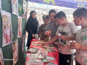 موکب فرهنگی سرابله میزبان کودکان و نوجوانان زائر اربعین