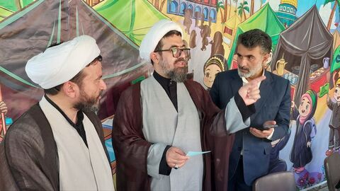 موکب «میهمانان کوچک امام حسین(ع)» به مناسبت اربعین حسینی در مرز تمرچین پیرانشهر
