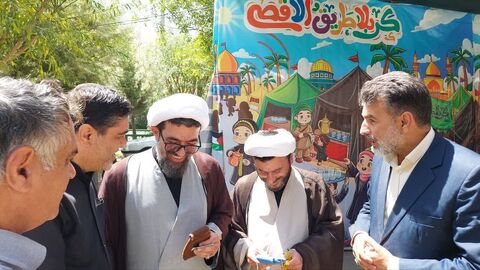 موکب «میهمانان کوچک امام حسین(ع)» به مناسبت اربعین حسینی در مرز تمرچین پیرانشهر