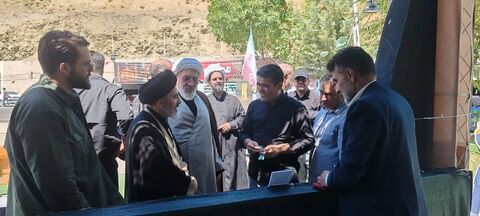 موکب «میهمانان کوچک امام حسین(ع)» به مناسبت اربعین حسینی در مرز تمرچین پیرانشهر