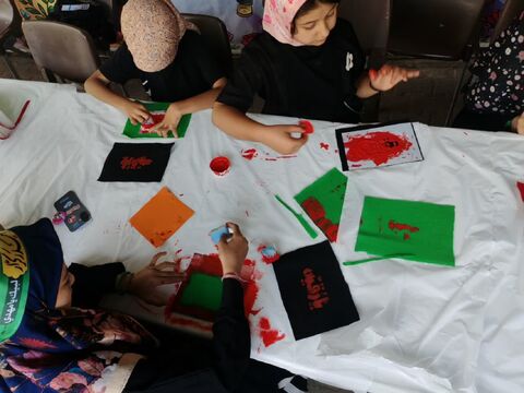 موکب «میهمانان کوچک امام حسین(ع)» به مناسبت اربعین حسینی در مرز تمرچین پیرانشهر