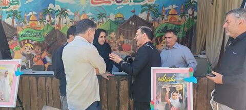 موکب «میهمانان کوچک امام حسین(ع)» به مناسبت اربعین حسینی در مرز تمرچین پیرانشهر