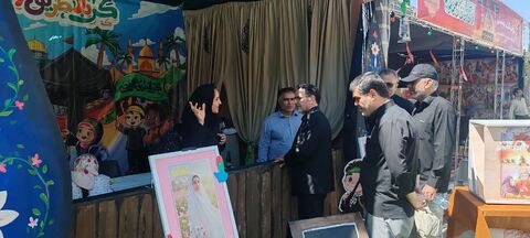 موکب «میهمانان کوچک امام حسین(ع)» به مناسبت اربعین حسینی در مرز تمرچین پیرانشهر